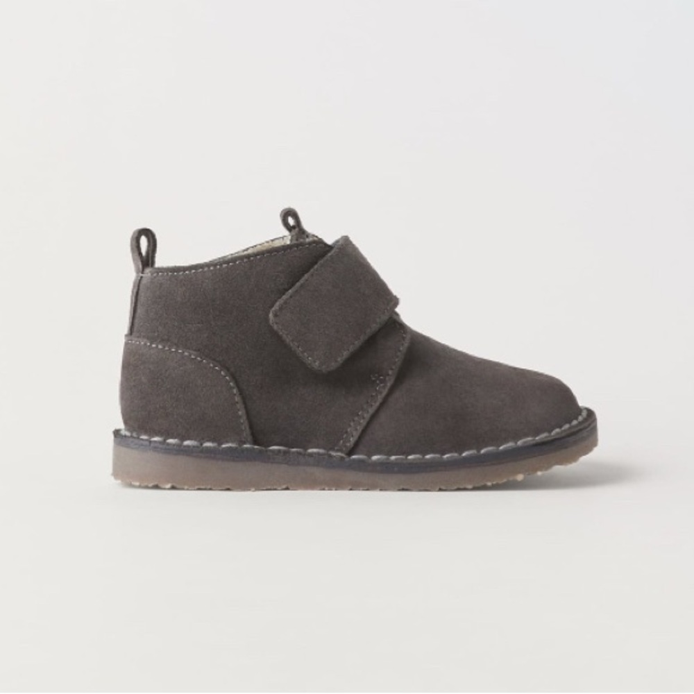 Geox Dark Brown Suede Kids Boots